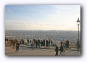 Parijs gezien vanuit Montmartre