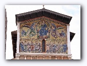 Lucca : de San Fredianokerk met haar grote gevelmozaïek