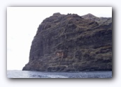 Kliffen in de buurt van Los Gigantes